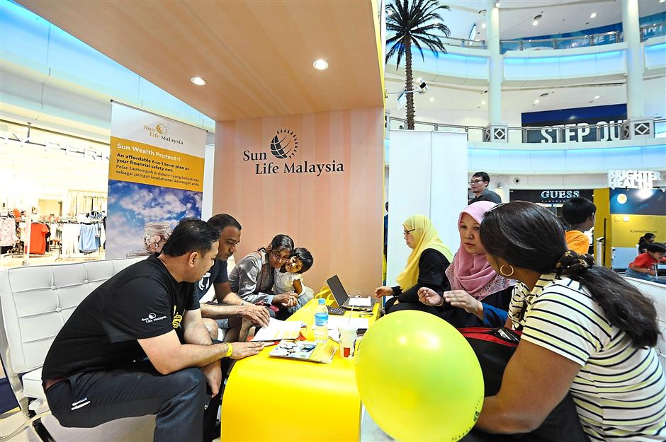 Insurance Company Conducts Health Roadshow In Pj Mall The Star