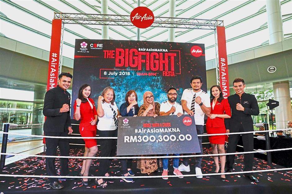 AirAsia continues to champion cancer awareness and support underprivileged cancer fighters through its cancer campaign, AirAsiaMAKNA.