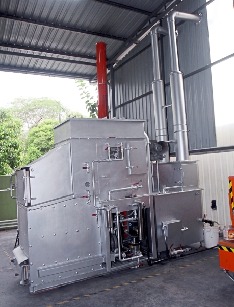 Fits well: Each machine fits smugly into a car park.