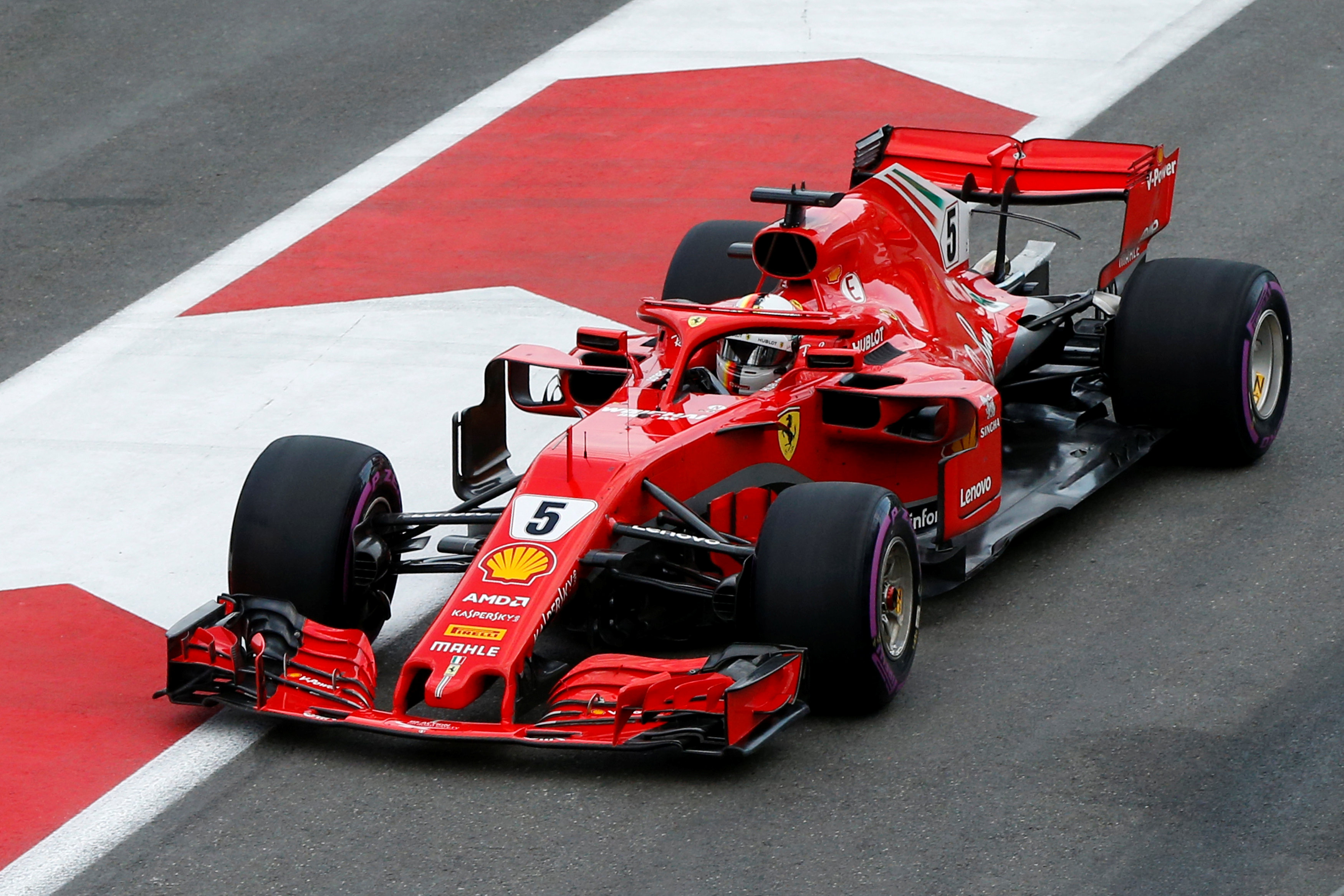 Video 2018 Azerbaijan Gp Onboard With Sebastian Vettel For The Pole Position Lap