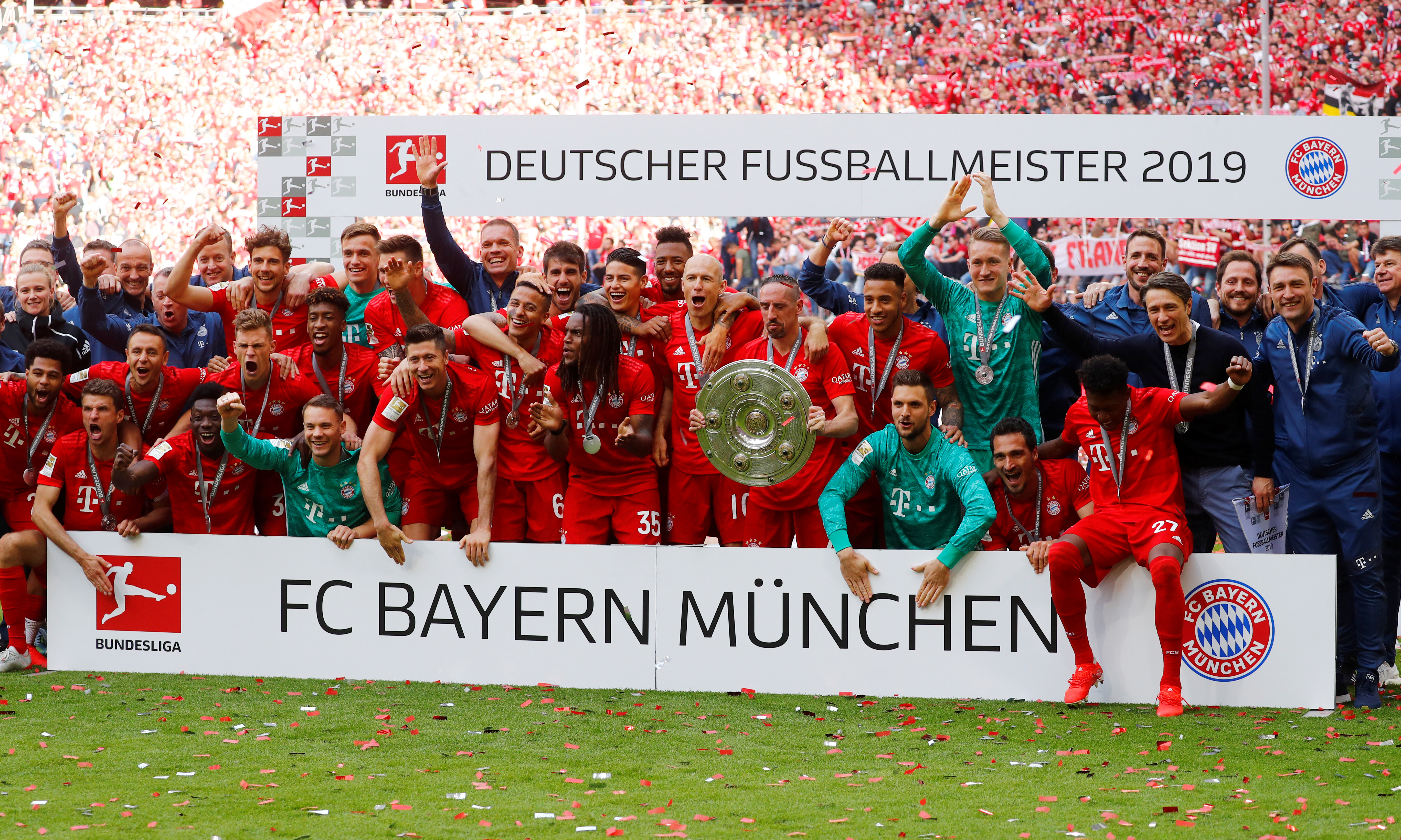 Bayern Munich win Bundesliga title for seventh successive season | The Star Online