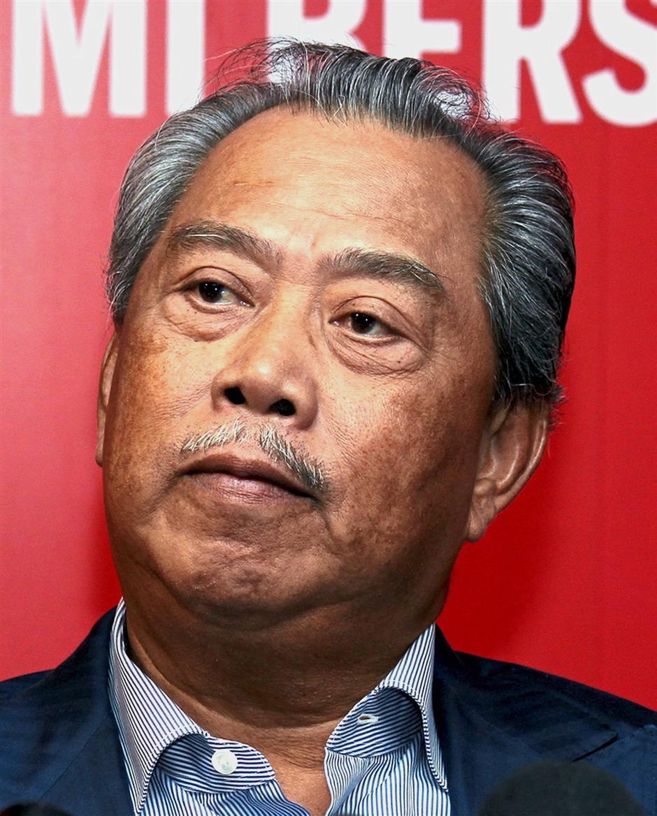 TAN SRI MUHYIDDIN YASSIN [PARTI PRIBUMI] at Galeri PPBM, Menara Yayasan Selangor, Petaling Jaya.,PJ. PC by PPBM president Tan Sri Muhyiddin Yassin.