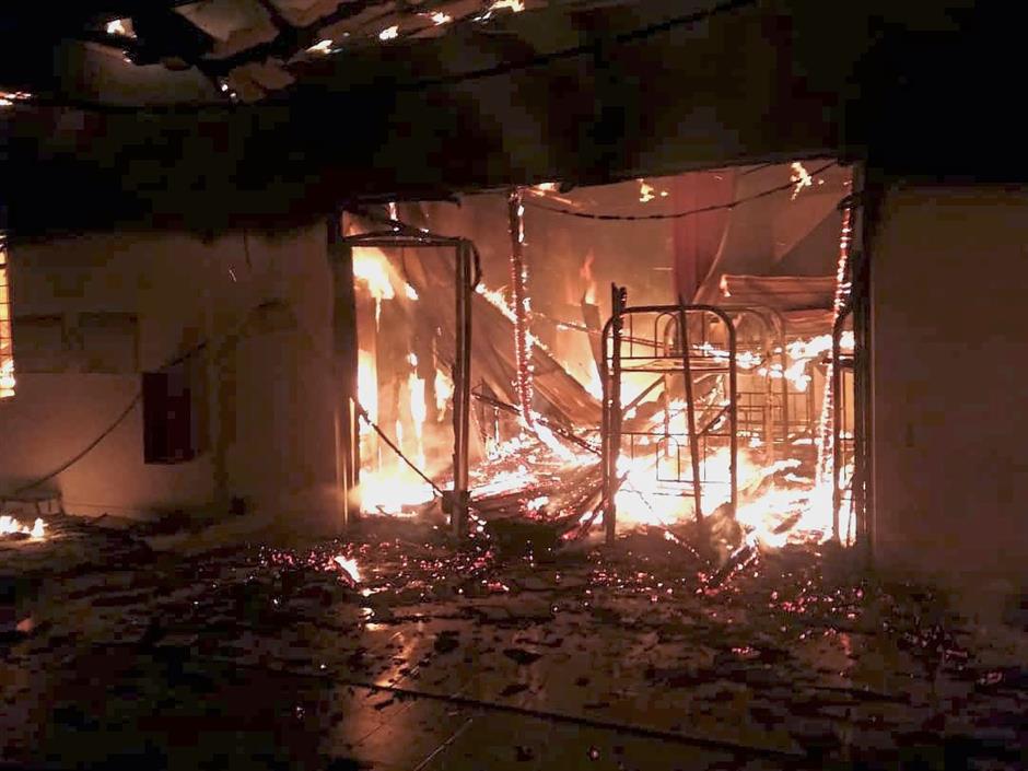 Early Morning Fire Destroys Two Dorms In Religious High School The Star