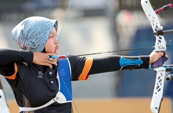 Only Nur Afisa Can Take A Bow On Tough Day For Archers The Star