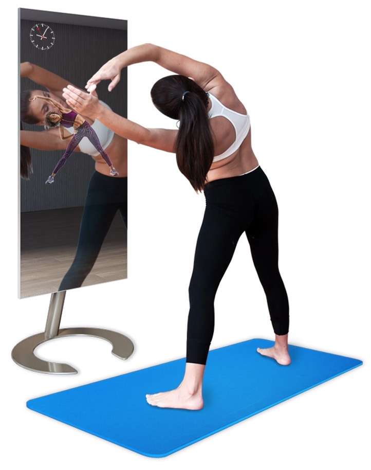 How new smart mirrors and other innovations bring professional workouts