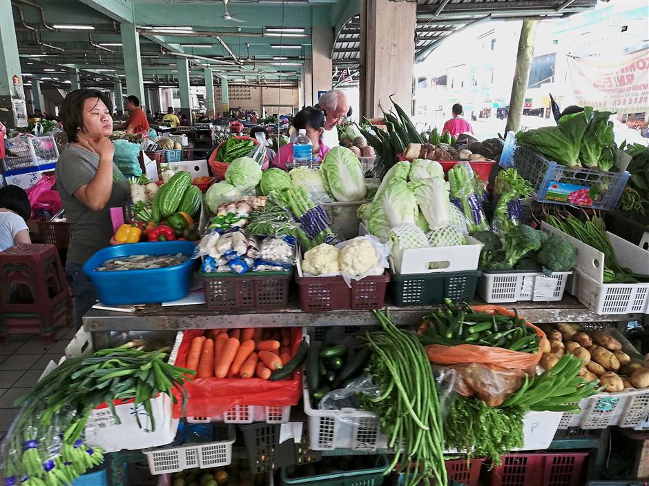 Fluctuating prices: Prices of vegetables in Sibu are on an upward trend after the state experienced drought the last two months.