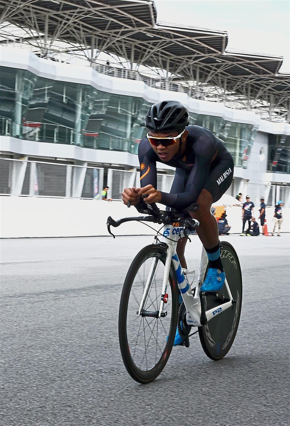 Aiman is looking forward to the new challenge and is determined to prove himself in the team.