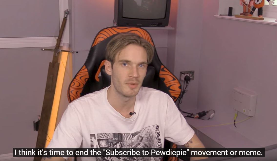 Youtuber Says No More Subscribe To Pewdiepie Meme After Nz