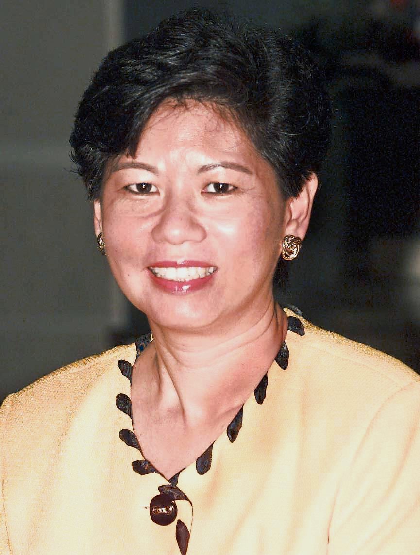 FIRST WOMAN... Datuk Adeline Leong will become the first woman in Sabah to become president of a municipal council.(mug shot goes with story slug kkmc21)