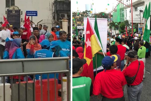 Seri Setia by-election: Sea of red, blue and green as ...