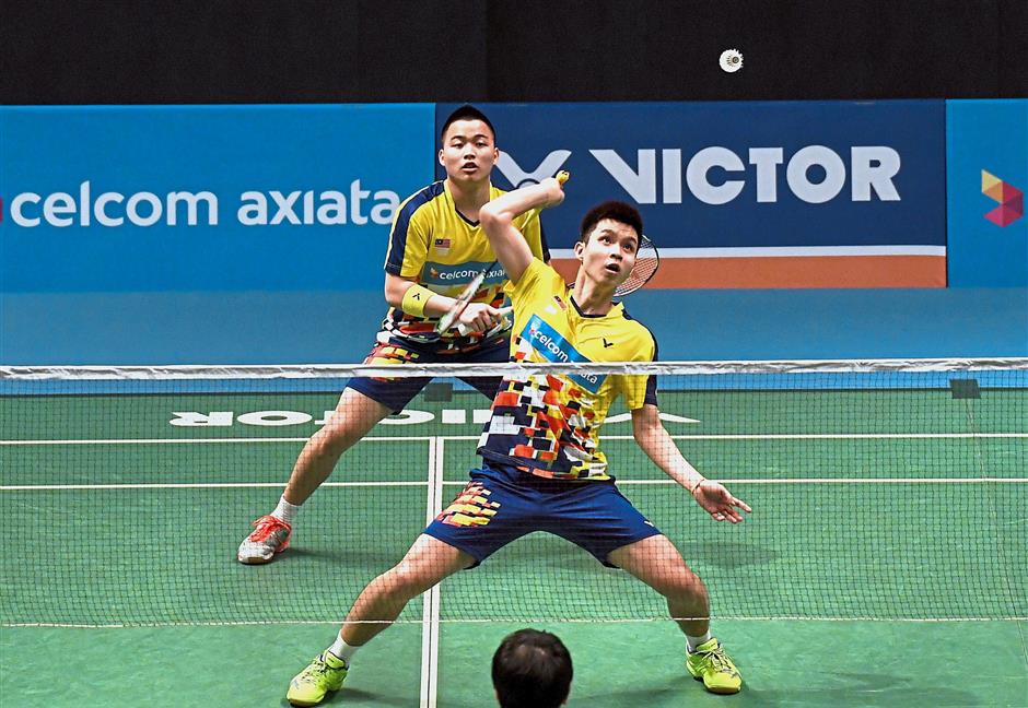 Badminton Thomas Cupper Aaron Syncs Well With Wooi Yik To Beat World No 9 Pair The Star