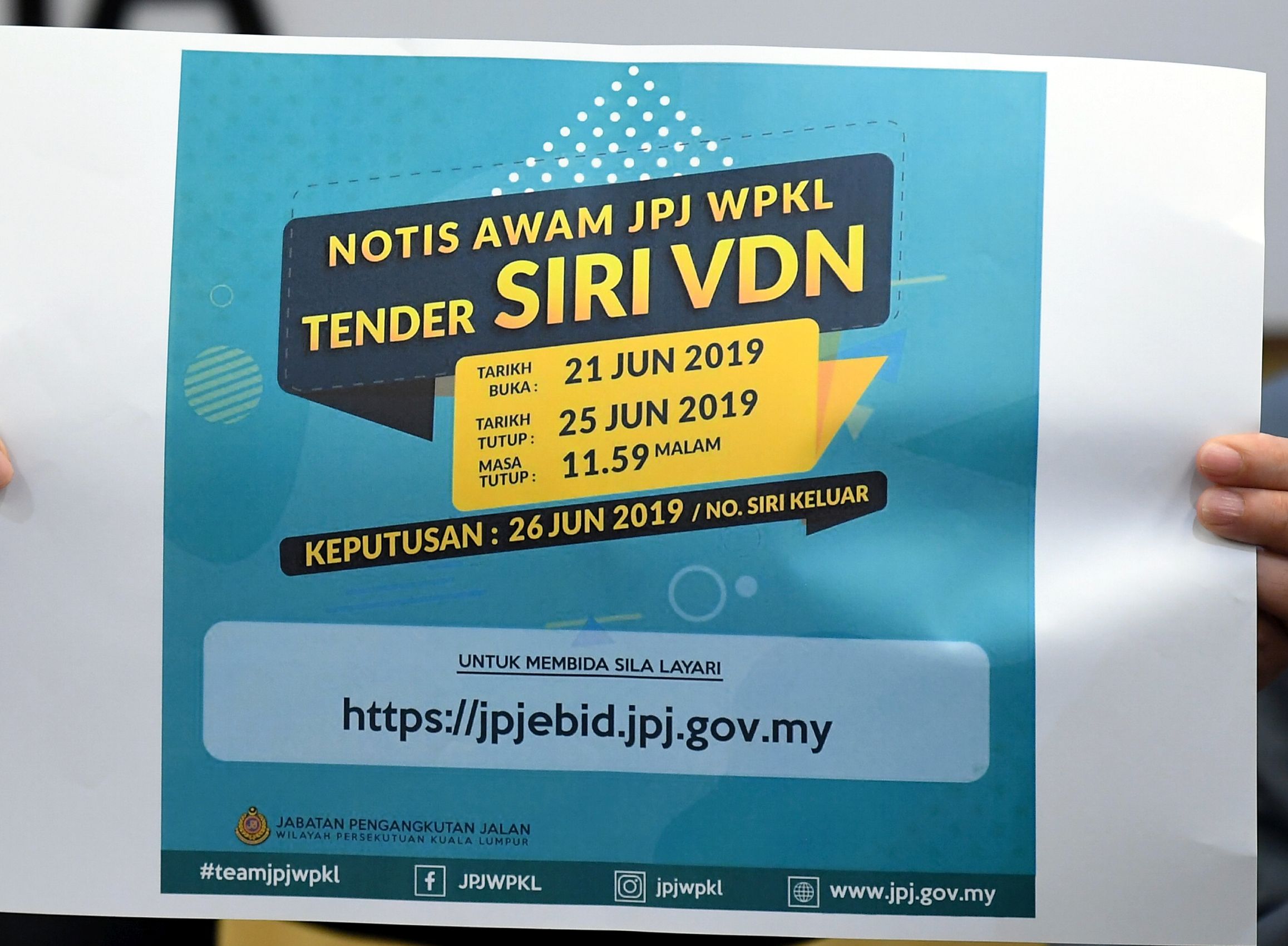 Jpj latest registration no