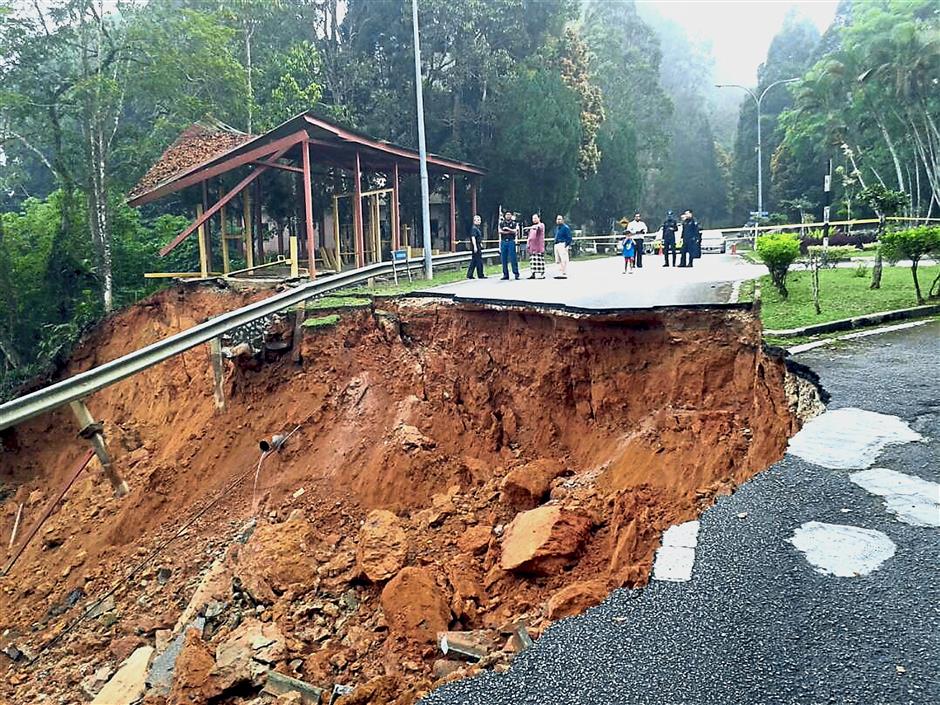 landslide in genting highland