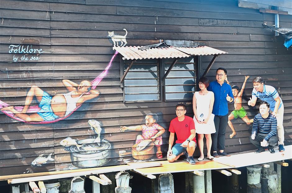 Mural At Chew Jetty Preserves Memories Of Residents The Star